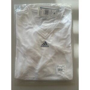 adidas Women's Team Base Long Sleeve T-Shirt (White, M)